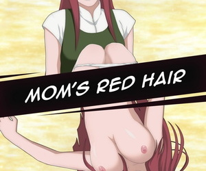vacío las mamás rojo Caliente cabello Naruto